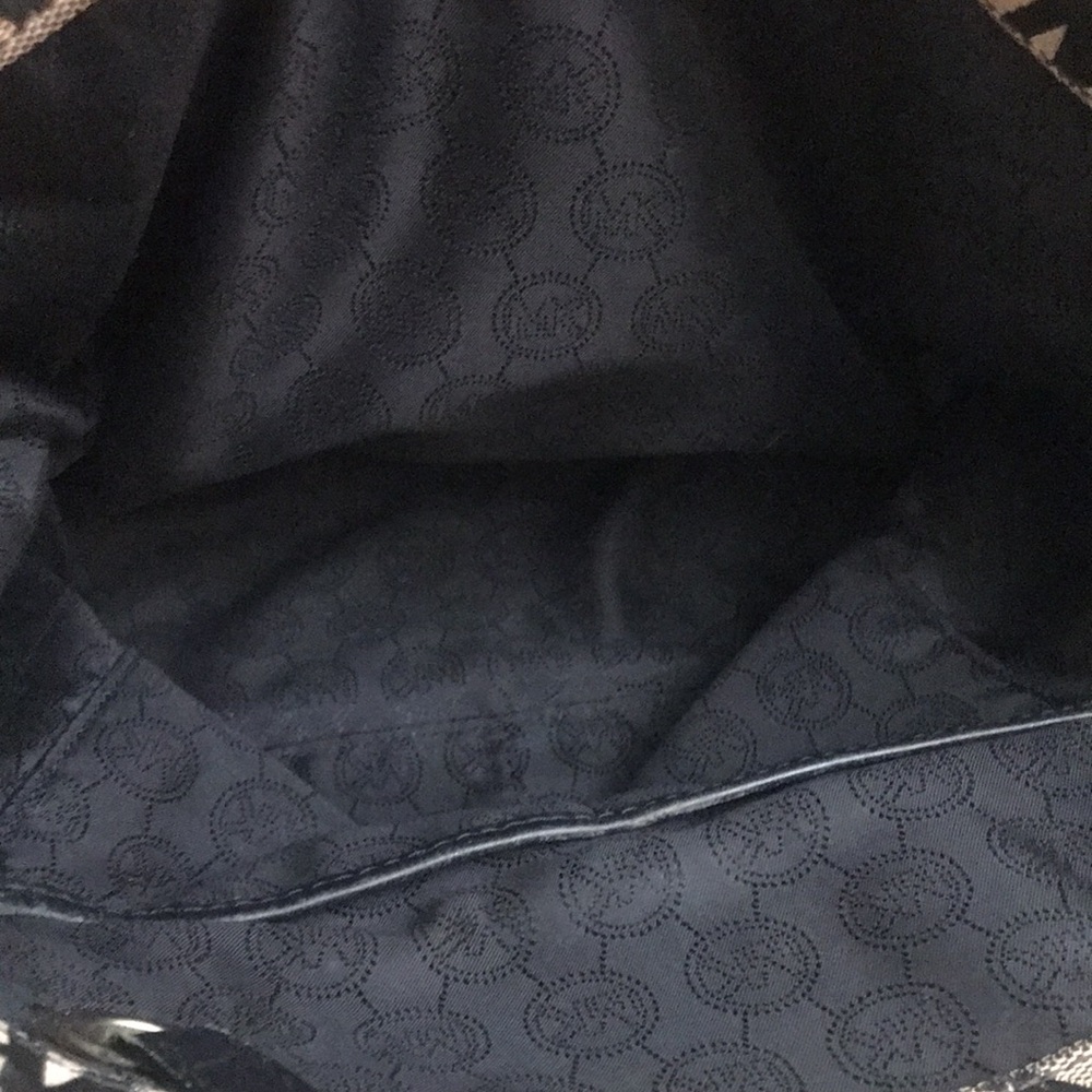 Michael Kors Brown Logo Tote Bag - Picture 5 of 12